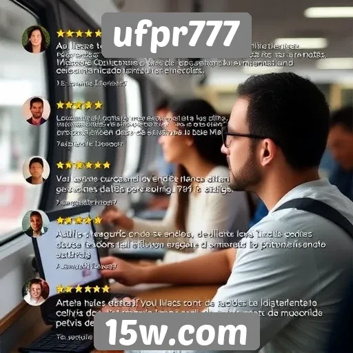 Feedback dos usuários sobre a navegação no ufpr777