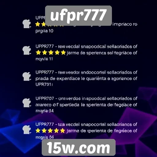 Avaliações dos usuários sobre ufpr777 são positivas